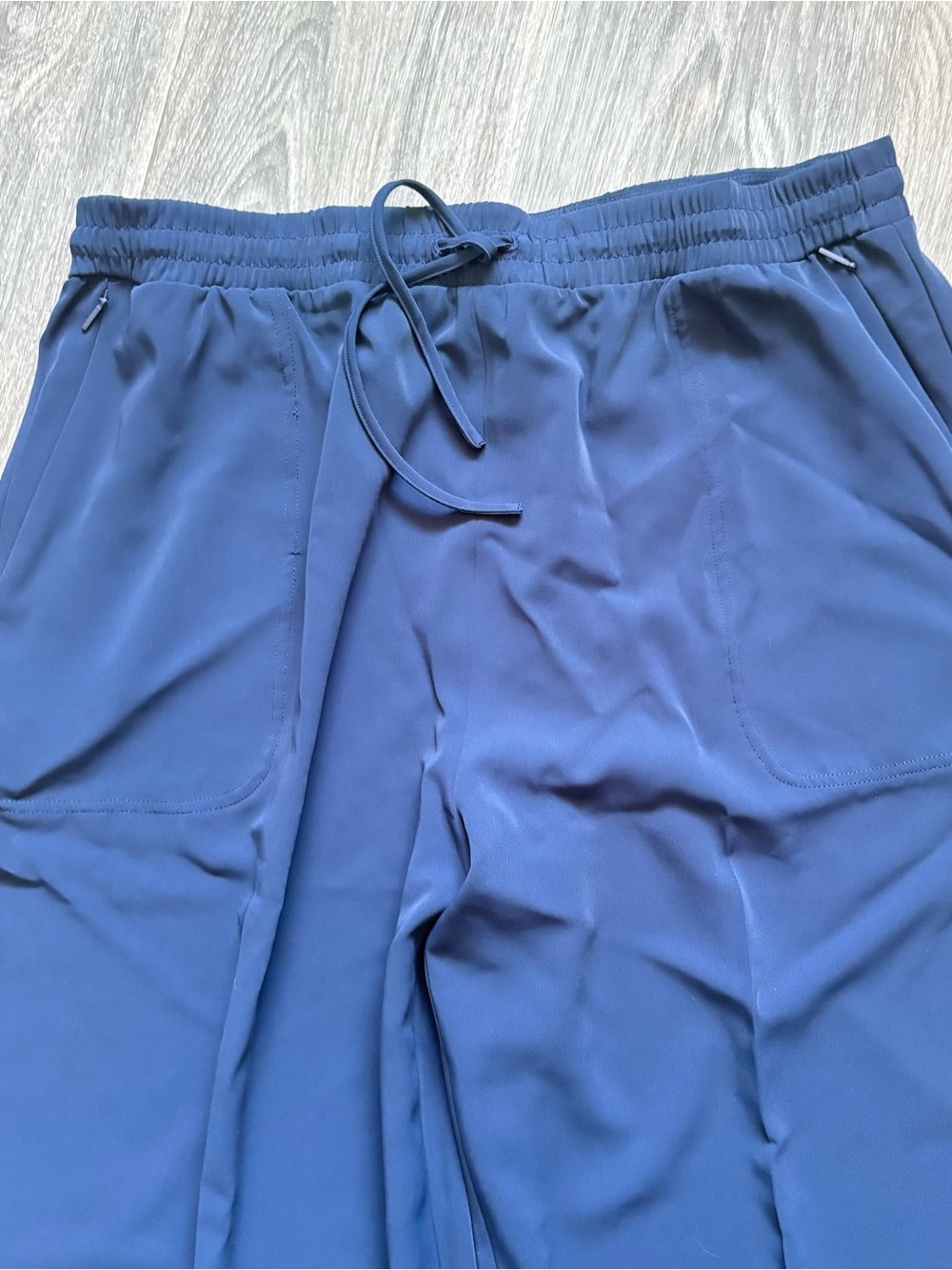 Spanx Travel Gab Wide Leg Pants Timeless Navy Blue 1X NWT - Picture 3 of 5